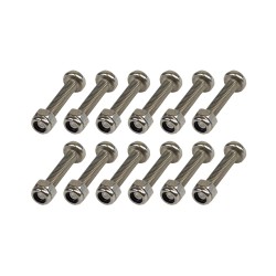 12 Tornillos de 4 mm. con...