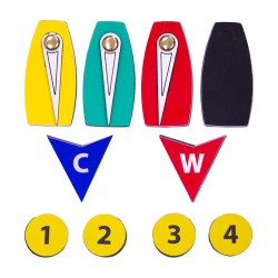 Barcos Optimist magneticos...